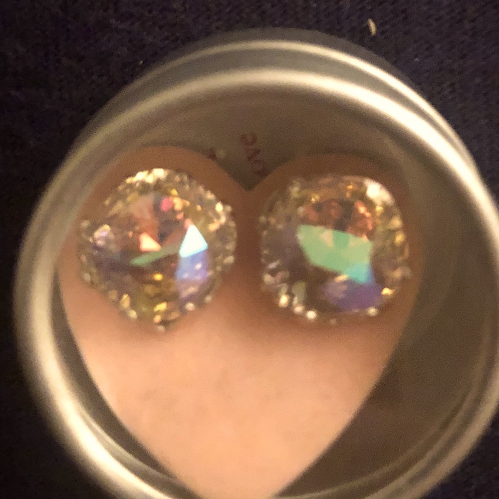 Jojo Loves You studded earrings Swarovski® crystal